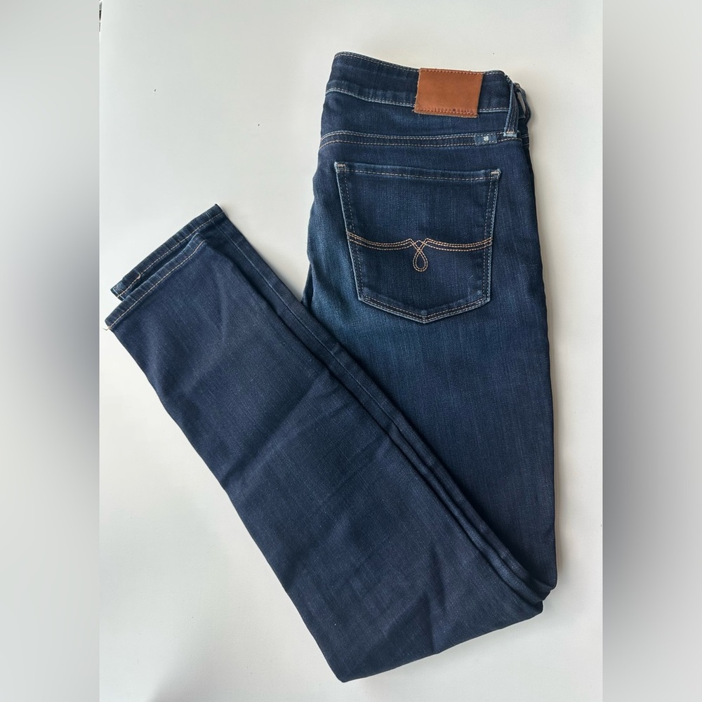 Lucky Brand skinny jeans, dark wash